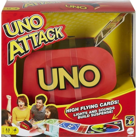 UNO Attack Card Game, Gifts for Kids and Family Night, Card Launcher