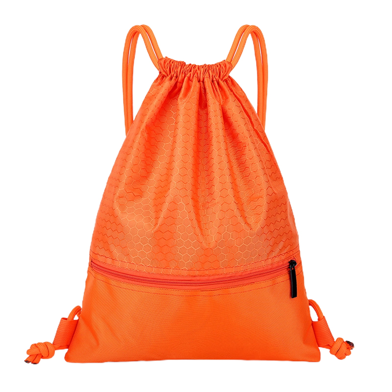オニュ STRING BACKPACK Muka Nylon Waterproof Drawstring Backpack Gym Sack Cinch Bags with