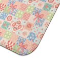 thumbnail image 5 of Pioneer Flower Floral Print Pattern Kitchen Dish Drying Mat 1 Pack, Ultra Absorbent Microfiber Drainer Mat, 16"x18", 5 of 6