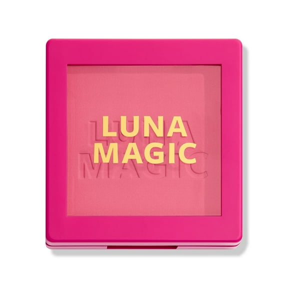 Luna Magic Compact Pressed Powder Blush, Aalia , VibrantPink