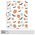 thumbnail image 3 of Home Textile Products Halloween Flannel Blanket – Air Conditioning/Siesta Throw Soft & Cozy, 3 of 8