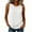 White, variant on Plus Size Tops for Women Solid Color Court-style lock Crew Neck Sleeveless Trendy Ruffle Hem Blouses Casual Summer Daily Shirts S-5XL Black