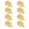 thumbnail image 1 of 8Pcs Single Hole Violin Mute Rubber Practice Mute  Musical Accessory Parts for Lower the Volume of the Instrument, 1 of 8