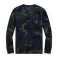 thumbnail image 3 of POLO RALPH LAUREN Men's Camo Long-Sleeve Sleep T-Shirt B4HP (S), 3 of 4