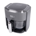 thumbnail image 2 of Freidora De Aire Daewoo Multifuncional Con Cesto De Vidrio Gris Oscuro  DAF-1886-GRIS 4.5 L, 2 of 2