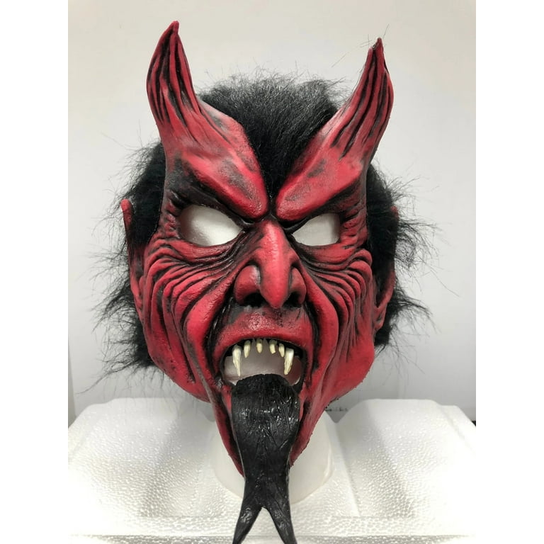 Demon/ Devil/ Angry/ Scary/ Make-up/ Red & Black/ Face Paint