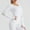 White, variant on Fznquz Long Sleeve Tops for Women Yoga Plain T Shirts Loose Fit Casual Fall White T Shirts for Women
