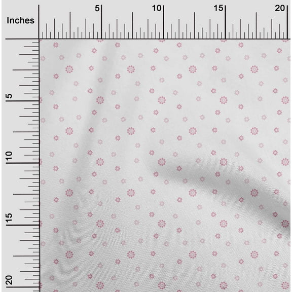 oneOone Cotton Jersey Pink Fabric Artistic Floral Dress Material Fabric Print Fabric by The Yard 58 Inch Wide