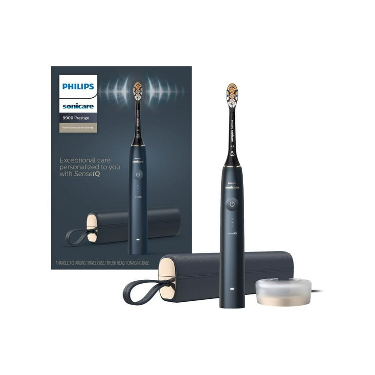 Philips Sonicare DiamondClean Prestige 9900 Rechargeable Electric Toothbrush with SenseIQ, Midnight HX9990/12 Philips Sonicare DiamondClean Prestige 9900 Rechargeable Electric Toothbrush with SenseIQ, Midnight HX9990/12