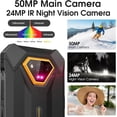 thumbnail image 2 of Ulefone Armor X13 Rugged Phone, 12 64GB, 50MP Rear Camera, 24MP Night Vision Camera, Android 15 OS Rugged Smartphone, 2 of 8