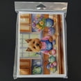 thumbnail image 3 of Decorating Easter Yorkshire Terrier Greeting Cards Pack of 8, 3 of 3