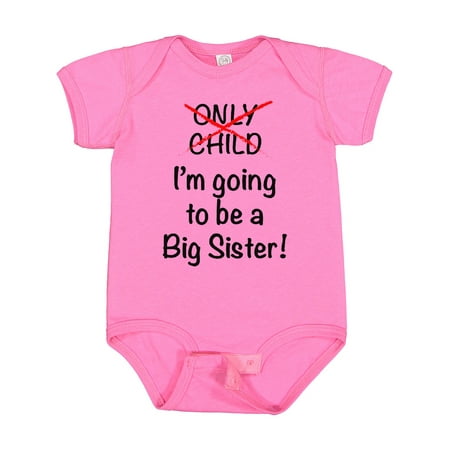 

Inktastic I m Going to Be a Big Sister! Gift Baby Girl Bodysuit