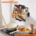 thumbnail image 6 of QUEST- Tablet Wall Mount, 360° Rotation Tablet Holder Stand, Sturdy Metal Base, Kitc..., 6 of 6