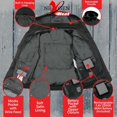 thumbnail image 5 of Milwaukee NexGen Heat Men's 'Igniter' Soft-Shell Heated Hooded Jacket  5XL, 5 of 5