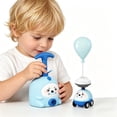 thumbnail image 1 of Air Powered Toy Car with Balloon Launcher, Balloon Racer Car with Manual Pump, Inflatable Race Car Toy | Blast Off for Ground or Flying Action | Indoor or Outdoor Play for Kids, 1 of 5