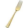 thumbnail image 2 of Gold Splendor LOOKS LIKE REAL!! Gold Plastic Forks 25ct., 2 of 2