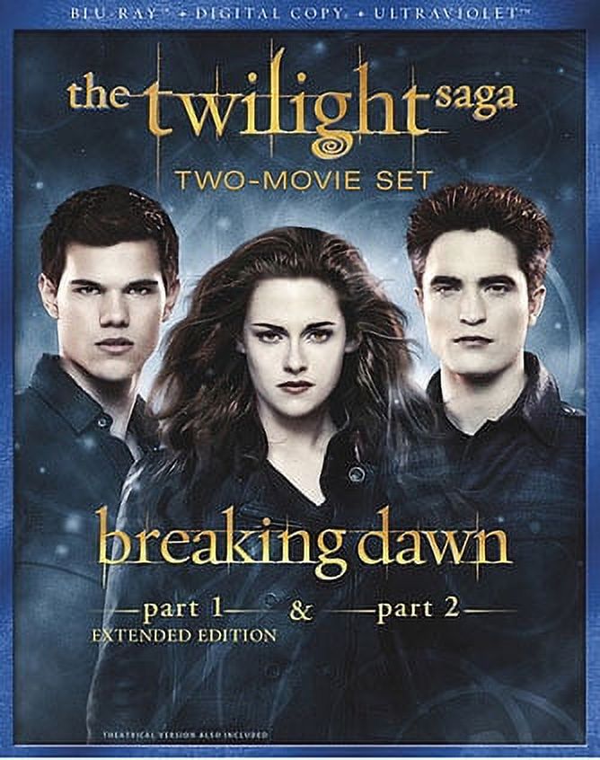 The Twilight Saga: Breaking Dawn - Parts One And Two (Extended Editon) (Walmart Exclusive) (Blu-ray + Digital HD) - image 2 of 2