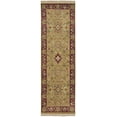 thumbnail image 5 of Hauteloom Danboro Wool Living Room, Bedroom Area Rug - Traditional - High Pile - Rust, Mustard, Tan - 8' x 11', 5 of 7