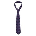 thumbnail image 2 of Gaeub Purple Dreamcatcher1 Men's Classic Woven Jacquard Necktie Perfect for Weddings & Parties, 2 of 7