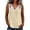 Khaki, variant on Camisole with Built in Bra Women Lace V Neck Sleeveless Tank Tops Casual Loose Soft Lace Patchwork Tunic Blouses for Summer Travel Red L