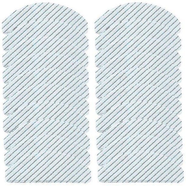 Paquete de 20 trapos fuertes compatibles con piezas Ecovacs Deebot Ozmo T8 Aivi T8 Max