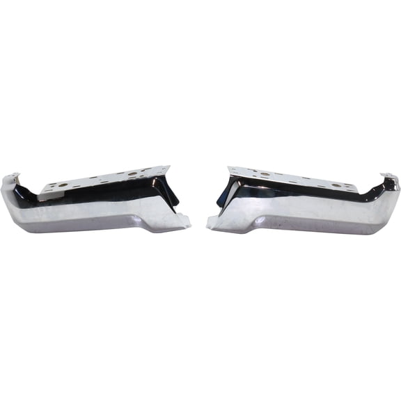 Step Bumper Compatible with Ford F-Series Super Duty 2017-2018 Chrome All Cab Types