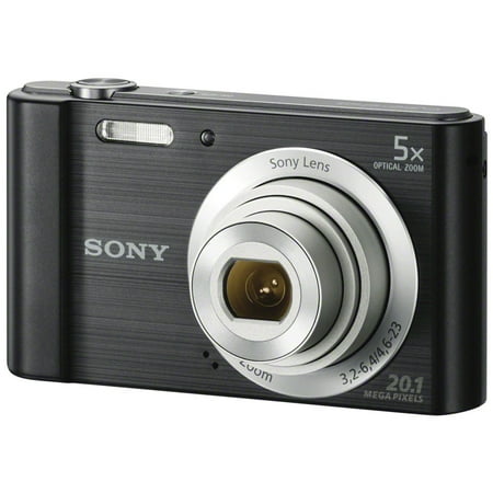 Sony Cyber-shot DSC-W800 Digital Camera (Black) - DSCW800/B