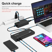 WAVLINK USB-C Dual 4K Laptop Docking Station with 100W Power Adapter for New MacBook Neo