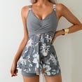 thumbnail image 1 of Traje de baño de una pieza para mujer, conjuntos de bikini para mujer, traje de baño de dos piezas estampado de moda para mujer con cobertura para el abdomen., 1 of 7