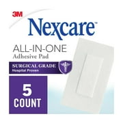 Nexcare Premium Soft Cloth Adhesive Pad, 2-3/8 in x 4 in, 5 ct.