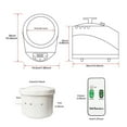 thumbnail image 3 of Steam Generator 1000W Larger Capacity 2L Steamer Pot For Sauna Wooden Barrels Sauna Generator, 3 of 6
