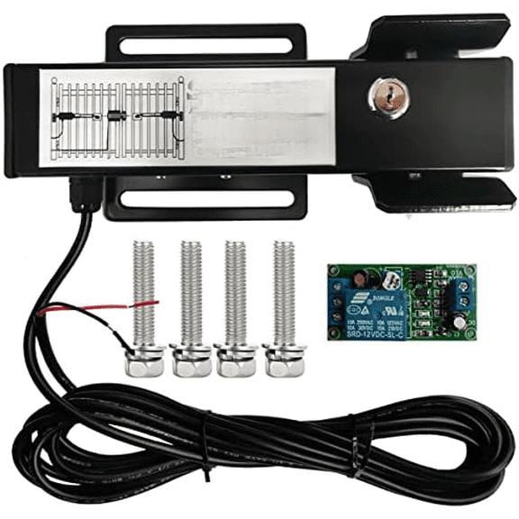 Universal 12VDC Outdoor Automatic Electric Gate Lock for Swing Gate Opener Operator Automatic Gate Openers, Fail Secure Gate Lock, mounting Screws, UL Listed Cable$$Tools & Hardware Other