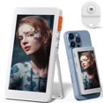thumbnail image 1 of Monitor para vlogs y selfies Yatao para videocámara, 2300 mAh, control remoto Bluetooth, 1 of 8