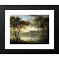 thumbnail image 2 of Jeanna Elisabeth Åkerman 14x12 Black Modern Framed Museum Art Print Titled - Rosendal from the North, 2 of 5