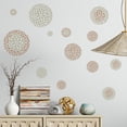 thumbnail image 4 of Hydrangea Flower Wall Decals Modern Peel And Stick Removable Art For Bedroom Living Room Home, 4 of 6