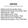 thumbnail image 2 of TMC Rear Suspension Strut 78-71332 for Car Audi A4 Quattro S4, 2 of 2
