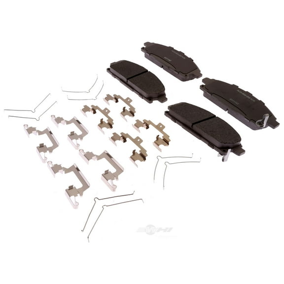 ACDelco 14D855CHF1 Ceramic Disc Brake Pad Fits select: 2003-2006 ACURA MDX, 2002-2004 NISSAN PATHFINDER