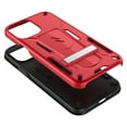 thumbnail image 6 of Zizo Transform Series for iPhone 12 / iPhone 12 Pro Case - Rugged Dual-layer Protection with Kickstand - Red, 6 of 6