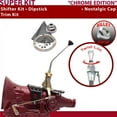 thumbnail image 1 of American Shifter  C4 Shifter Kit Chrome 10 in. Trim Kit Dipstick for F80ED, 1 of 1