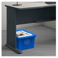 thumbnail image 4 of 5.5 Gallon (21-Litre) Recycle Bin, 16.75 x 11.88 x 8.25 Inches, Case of 6, Blue (STX61517U06C), 4 of 5