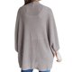 thumbnail image 5 of Guardurnaity Suéter abierto frontal para mujer, cárdigan de punto suelto de poliéster, manga 3/4, ropa informal de primavera y otoño, Púrpura, M Prendas para la parte del cuerpo Gris SG Guardurnaity AP003557-19, 5 of 6