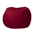 thumbnail image 1 of Small Solid Red Kids Bean Bag Chair, 1 of 9