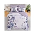 thumbnail image 3 of Floral Comforter Set Queen Size 7 Piece  Flower Bed in a Bag Elegant Soft Microfiber All Season, 3 of 4