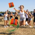 thumbnail image 4 of CaiYueKe Reflective Canvas Bean Bag, Rope Handle Throwing Bag, Rice Husk Filled Game Prop, Outdoor Toss Game, Durable Throwing Toy, Nighttime Safety Toy, Family Yard Game, 4 of 9