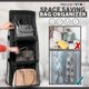 thumbnail image 5 of Organizador Bolso FLhrweasw 6 Bolsillos Almacenamiento Transparente Negro, 5 of 9