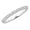 Diamond, variant on 1 to 6 Carat Round Cut 14K White Gold LAB GROWN Gemstone and Alternating LAB GROWN Diamond Wedding Band (AAAA Heirloom Quality) Emerald 1 Carat Size-9