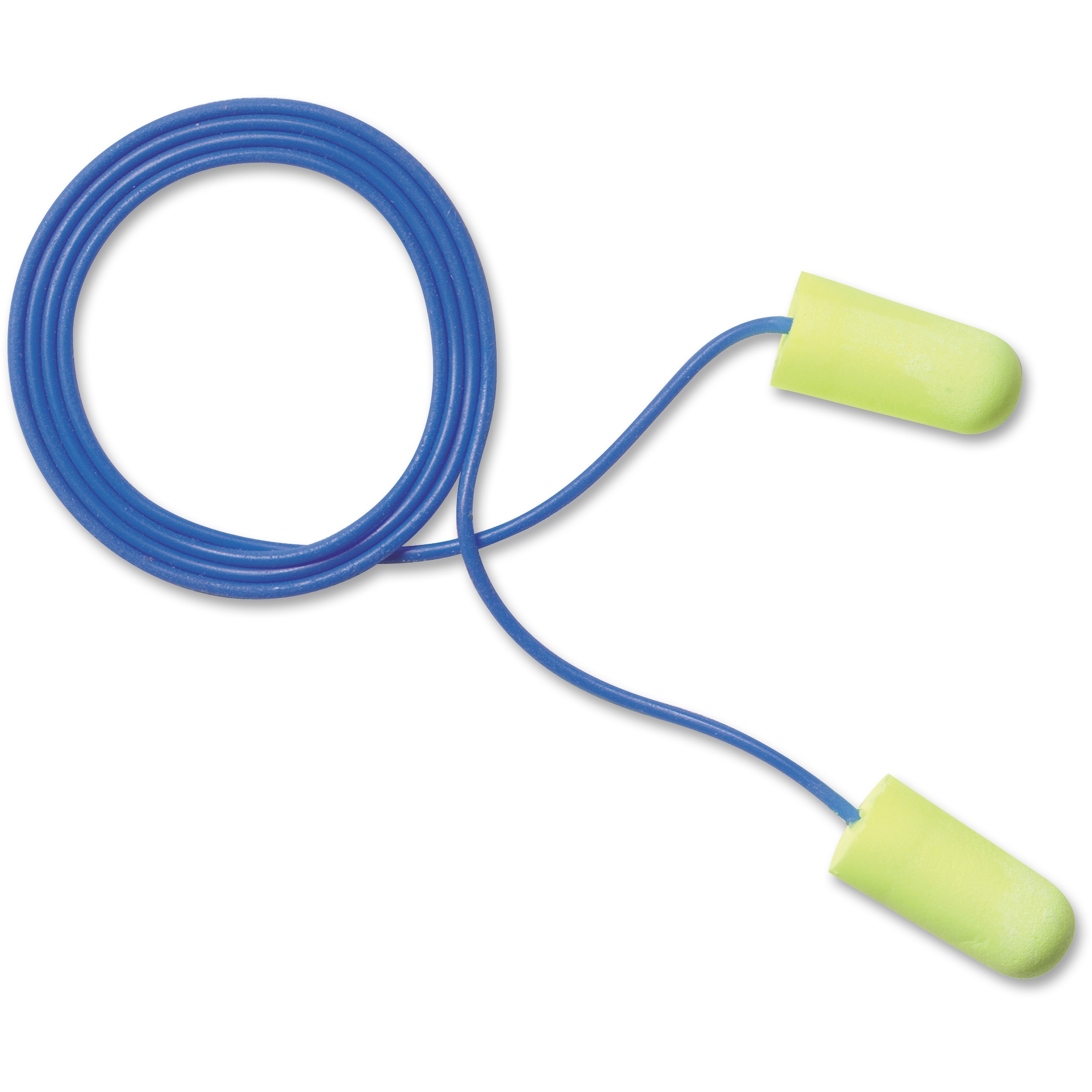 3M Classic Earplugs – NRR 29 DB, Disposable Foam, Pack Of 200 Pairs, Blue/Yellow