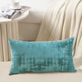 thumbnail image 2 of Home Soft Things Textured Velvet Pillow Covers (Set of 2), - North Sea - 14" x 26", 2 of 6