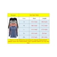 thumbnail image 2 of PULLIMORE Womens Square Neck Tunic Tops Casual Long Sleeve Shirt Blouse Pullover Sweatshirts Shirts (Gray, XL), 2 of 8