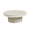 Beige | Coffee Table, variant on Tcbosik 23.8 Inch Round End Table, Faux MARS Textural Pattern Side Table for Small Space, Living Room, Bedroom, No Assembly Required, Beige
